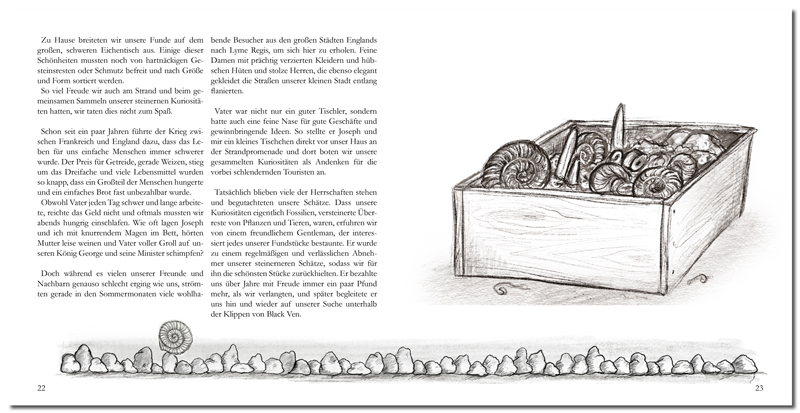 Mary Anning und die Zeit im Stein: Blick ins Buch 2