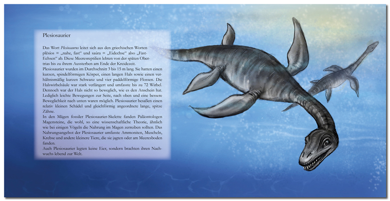Mary Anning und die Zeit im Stein: Blick ins Buch: Plesiosaurier
